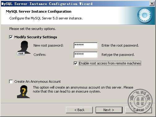 �趨mysql root����